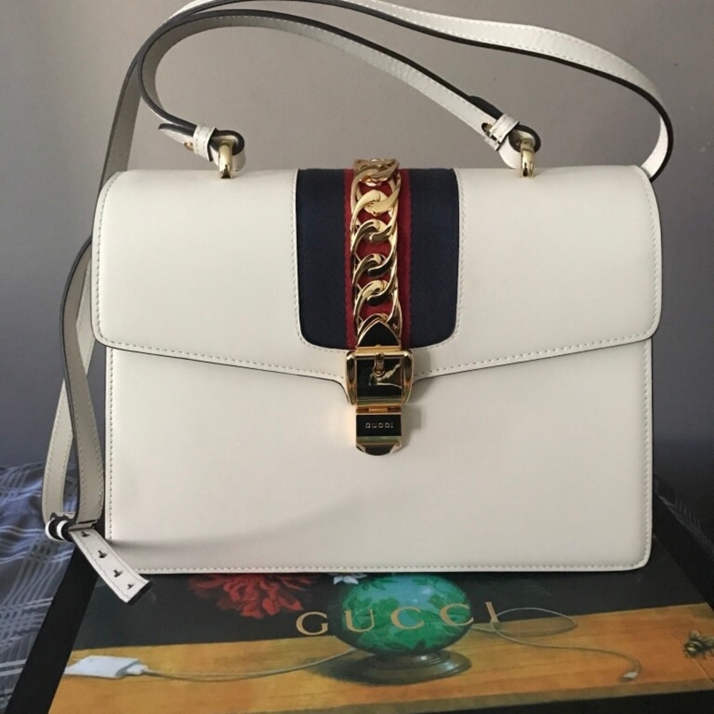 Authentic Gucci slyvie bag